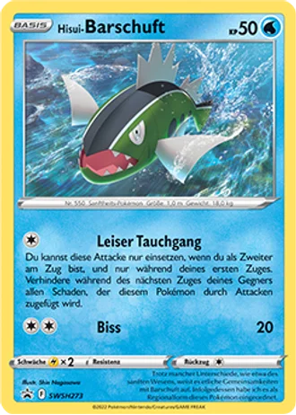Hisui-Barschuft SWSH273 — Schwert & Schild Promos