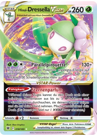 Hisui-Dressella VSTAR #018/189 — Astralglanz