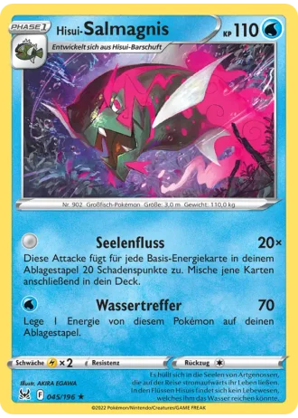 Hisui-Salmagnis #045/196 — Verlorener Ursprung