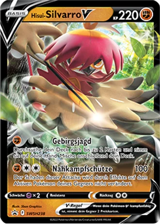 Hisui-Silvarro V SWSH238 — Schwert & Schild Promos
