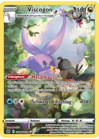 Hisui Viscogon GG21/70 — Galar-Galerie (Zenit der Könige)