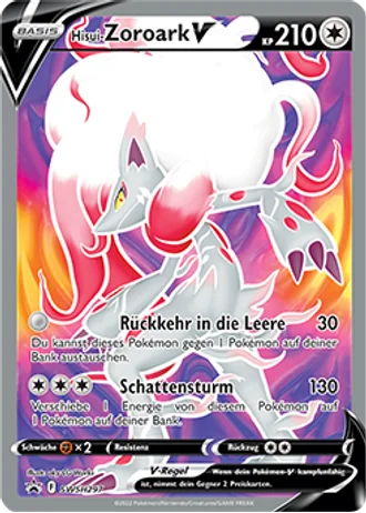 Hisui-Zoroark V SWSH297 — Schwert & Schild Promos