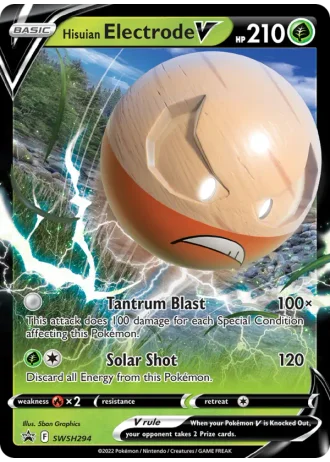 Hisuian Electrode V SWSH294 — Sword & Shield Promos
