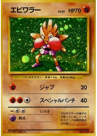 Hitmonchan #107 — Expansion Pack