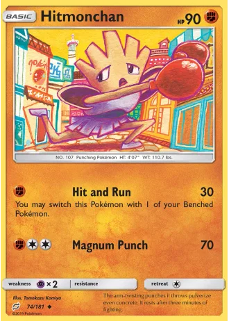 Hitmonchan #74/181 — Team Up