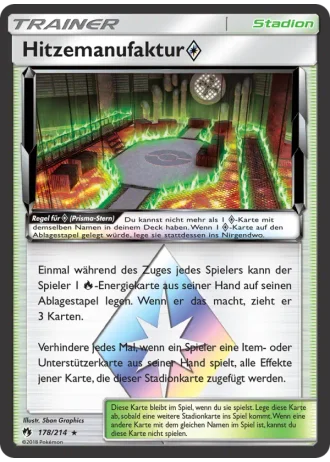 Hitzemanufaktur Prism Star #178/214 — Echo des Donners
