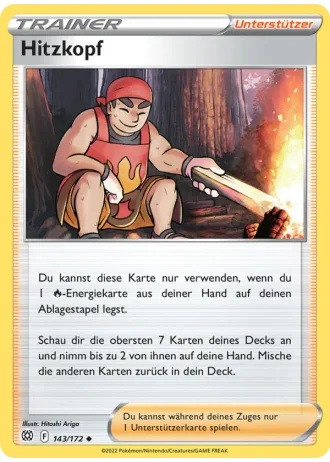 Hitzkopf #143/172 — Strahlende Sterne