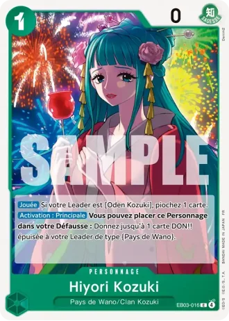 Hiyori Kozuki (EB03-016) — ONE PIECE Heroines Edition (EB03)