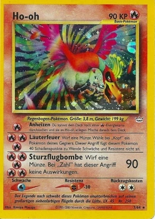 Ho-oh (1. Edition) #7 — Neo Revelation (1. Edition)