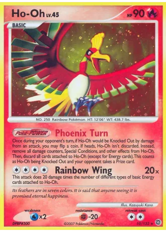 Ho-Oh #10/132 — Prodigi Segreti