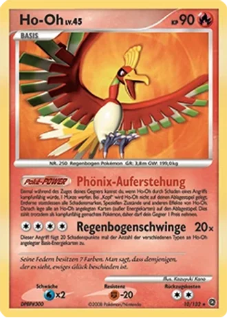 Ho-Oh #10/132 — Rätselhafte Wunder