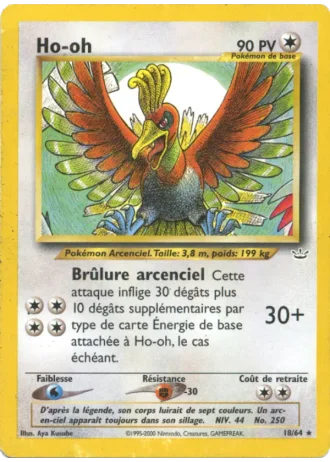 Ho-oh #18/64 — Neo Revelation