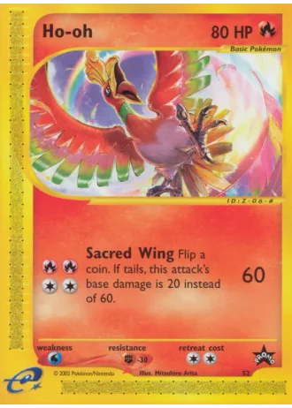 Ho-oh #52 — Wizards Promos