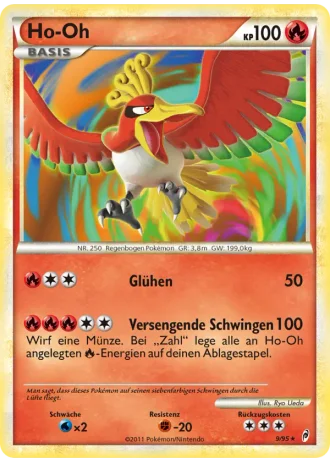 Ho-Oh #9/95 — Ruf der Legenden