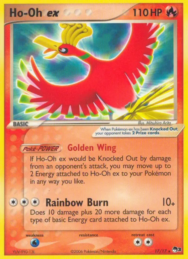 Ho-Oh ex #17 — POP Series 3