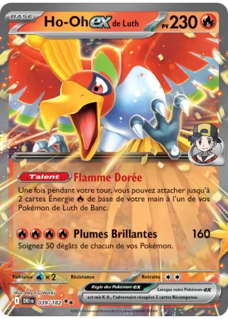 Ho-Oh-ex de Luth #039/182 — Rivalités Destinées