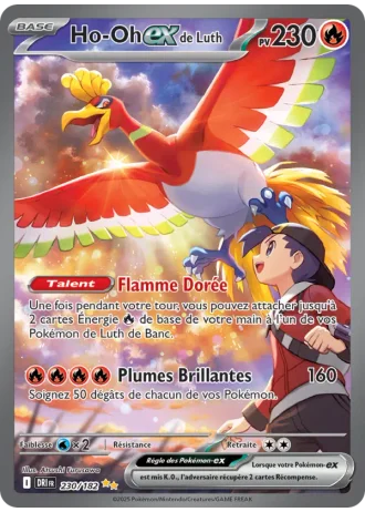 Ho-Oh-ex de Luth #230/182 — Rivalités Destinées