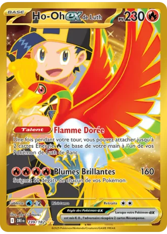 Ho-Oh-ex de Luth #239/182 — Rivalités Destinées