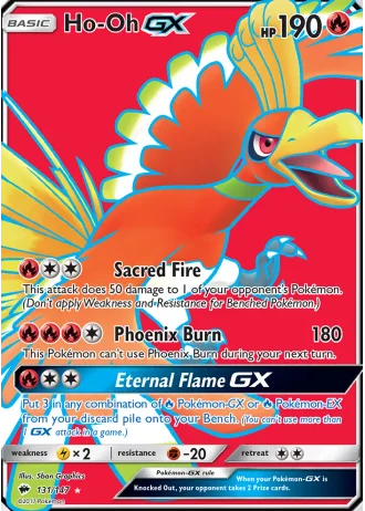 Ho-Oh GX #131 — Burning Shadows