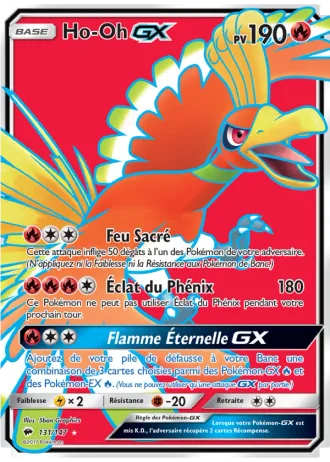 Ho-Oh GX #131/147 — Ombres Ardentes