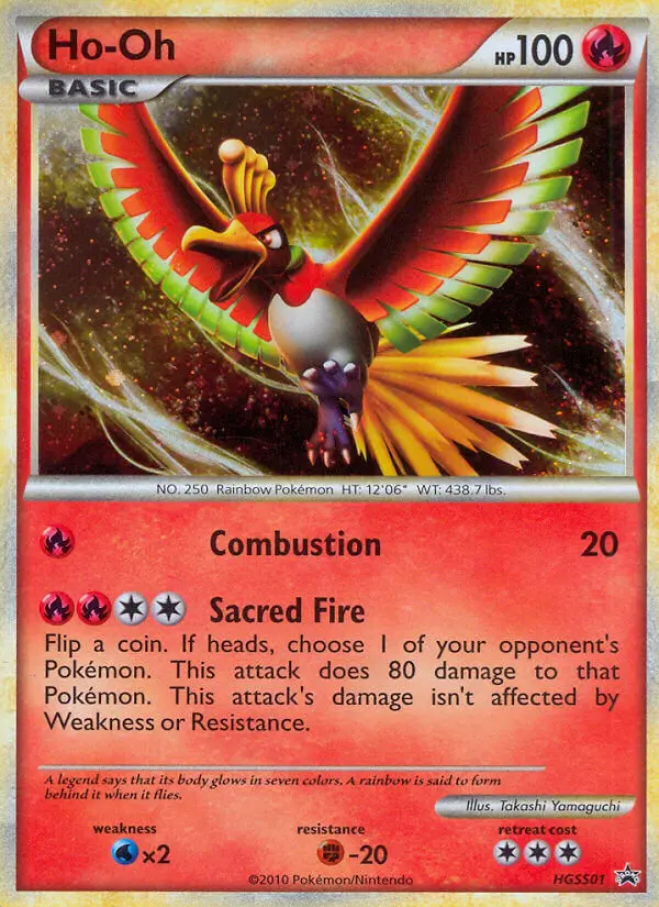 Ho-Oh HGSS01 — HeartGold & SoulSilver Promos