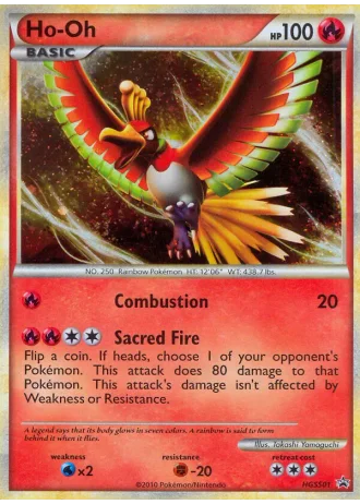 Ho-Oh HGSS01 — HeartGold & SoulSilver Promos