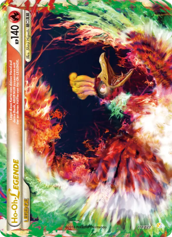 Ho-Oh LEGENDE #111 — HeartGold SoulSilver