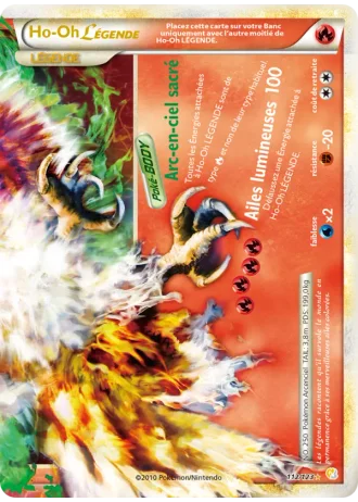 Ho-Oh LÉGENDE #112 — HeartGold SoulSilver