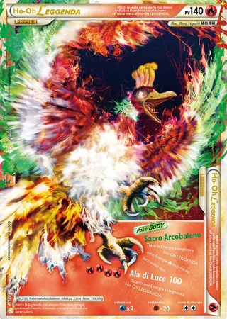 Ho-Oh LEGGENDA #111 — HeartGold SoulSilver