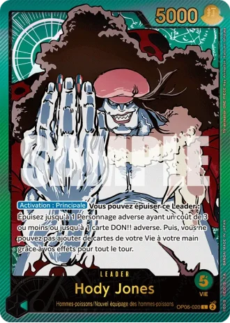 Hody Jones (OP06-020) (Special Rare) — Anime 25th Collection (EB02)