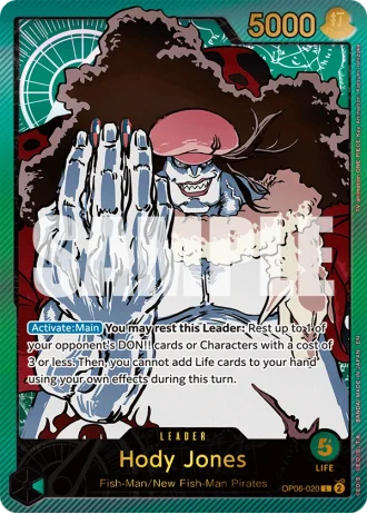 Hody Jones (OP06-020) (Special Rare) — Anime 25th Collection (EB02)