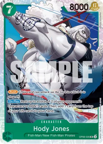 Hody Jones (OP06-035) — Wings of the Captain (OP06)