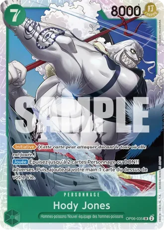 Hody Jones (OP06-035) (Alternative Art) — ONE PIECE CARD THE BEST (PRB01)