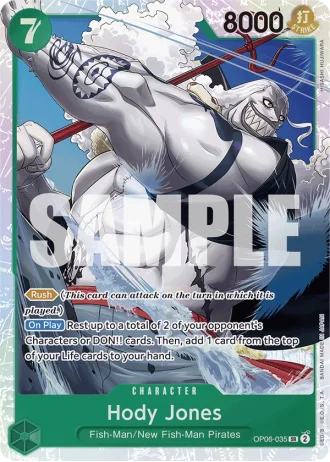 Hody Jones (OP06-035) (Reprint) — One Piece The Best (PRB01)