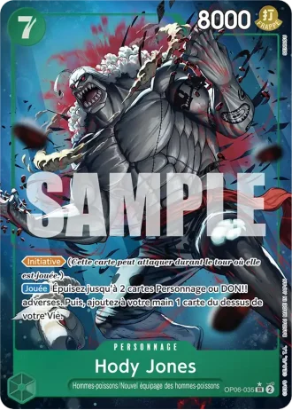 Hody Jones (OP06-035) (Reprint) — ONE PIECE CARD THE BEST (PRB01)