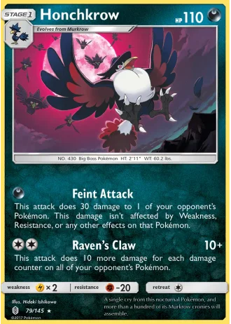 Honchkrow #79 — Guardians Rising