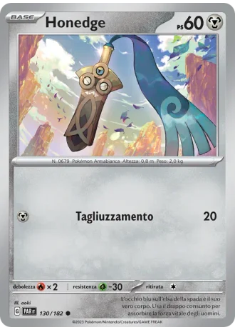 Honedge #130 — Paradosso Temporale