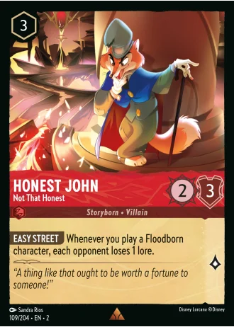 Honest John - Not That Honest #109/204 — Rise of the Floodborn