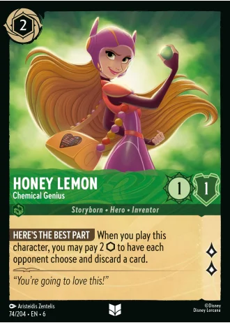 Honey Lemon - Chemical Genius #74/204 — Azurite Sea