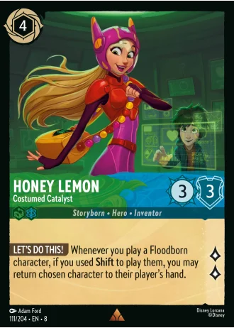 Honey Lemon - Costumed Catalyst #111/204 — Reign of Jafar