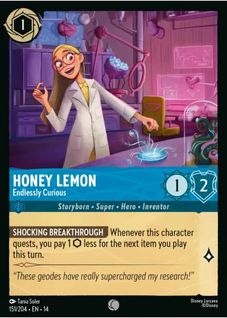 Honey Lemon - Endlessly Curious #151/257 — Hyperia City