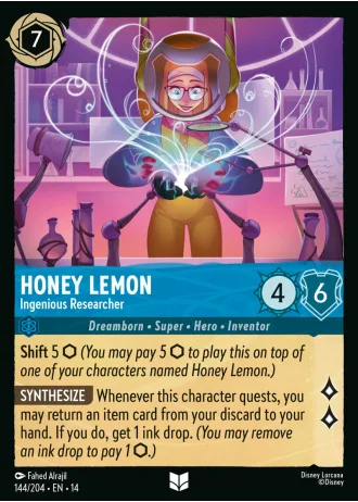 Honey Lemon - Ingenious Researcher #144/257 — Hyperia City