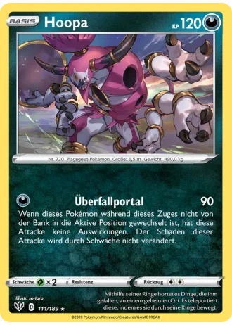 Hoopa #111/189 — Flammende Finsternis