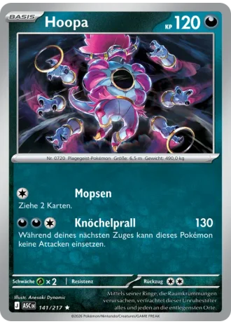 Hoopa #141/217 — Erhabene Helden