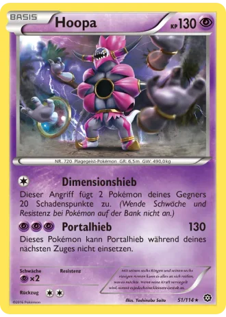 Hoopa #51/114 — Dampfkessel