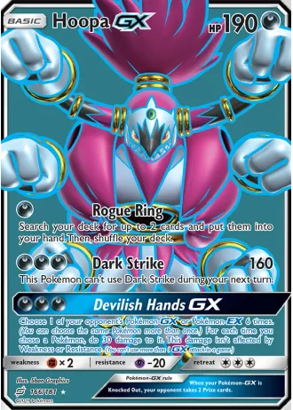 Hoopa GX #166 — Team Up
