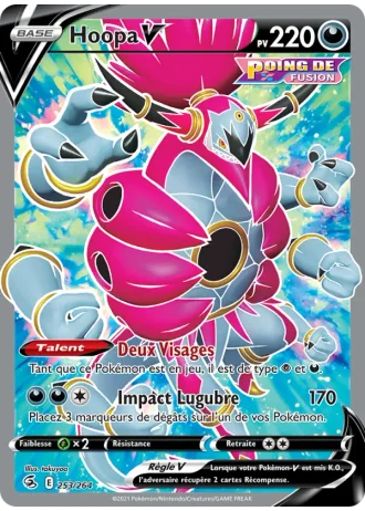 Hoopa V #253 — Poing de Fusion