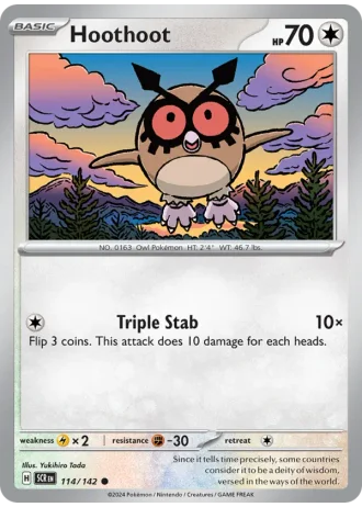 Hoothoot #114 — Stellar Crown