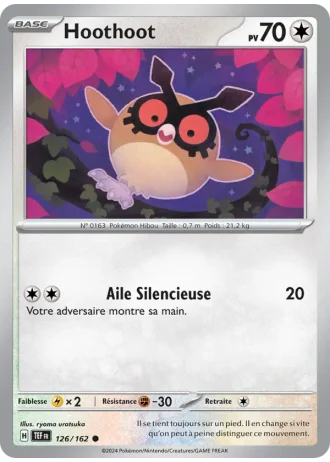 Hoothoot #126/162 — Forces Temporelles