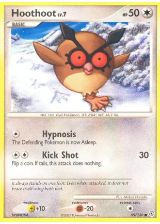 Hoothoot #85 — Diamond & Pearl